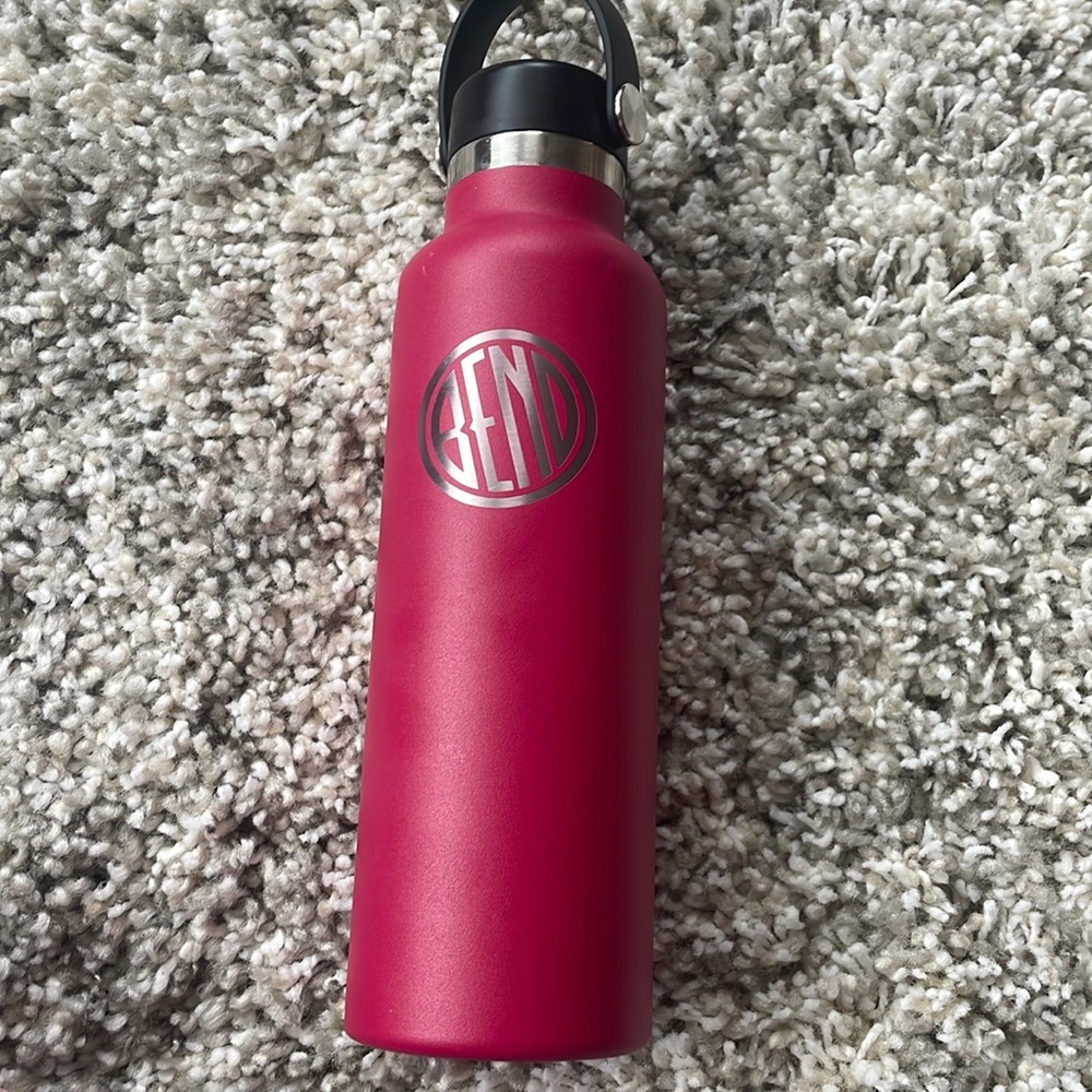 Pink BEND hydro flask
